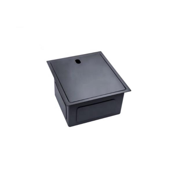 Buy 90mm Innner Undermount Kitchen Sink One Bowl PVD Scratch Resistant at wholesale prices