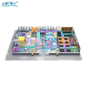 Customized New Design Soft Entertainment Park Indoor Playground for Pre-School Soft Playground