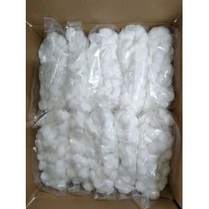 100% Pure Cotton Medical Alcohol Synthetic Bulk Cotton Balls For Health Personal