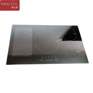 9700 Watt 90cm Ceramic Induction Hob With Flex Zone Burners