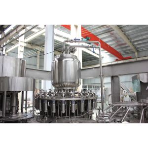 Monoblock Pet Bottle Soda Filling Machine 380V 220V High Accuracy