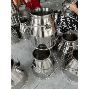 Food Grade Stainless Steel Milking Machine Bucket System ,mik bucket