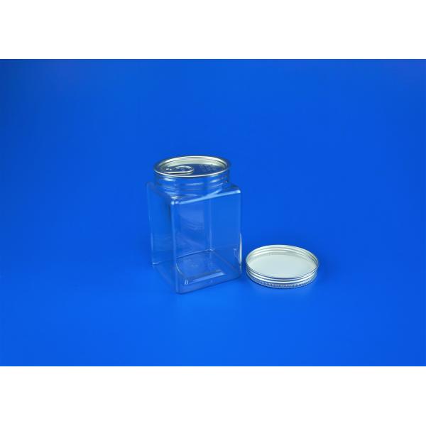 Buy PET Small Plastic Jars With Lids , Anti Bacteria Single Wall Clear Plastic Jars at wholesale prices