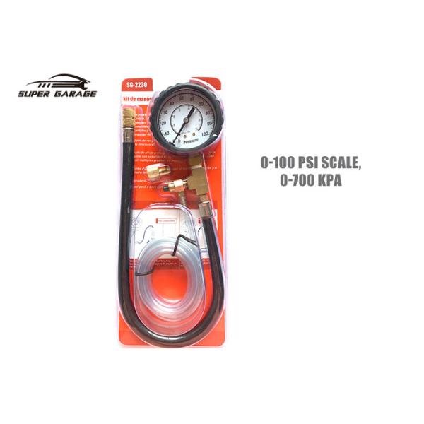 Clamshell Fuel Pressure Tester Kits Car Quickly Easily Located Diagnostic Tools