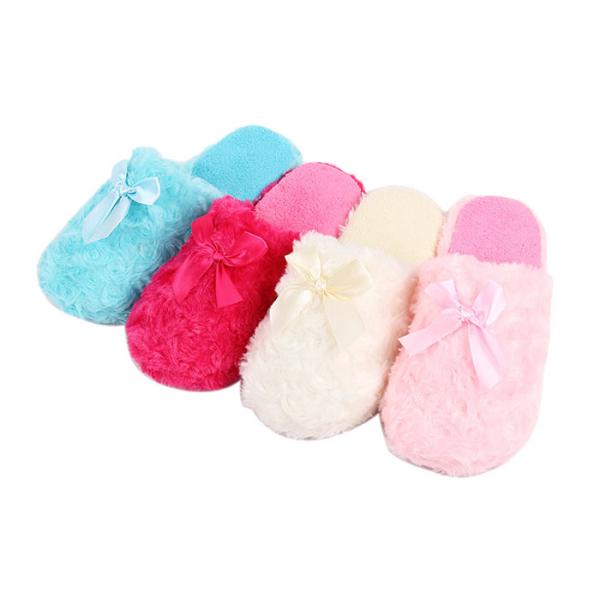 Eco Friendly Warm Soft Disposable Hotel Slippers For Airplane / Cruises