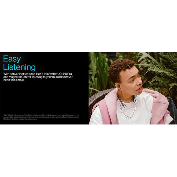 Global Version OnePlus Bullets Wireless Z Bass Edition BLE Connect IP55 Phone Calls Headset Earphone