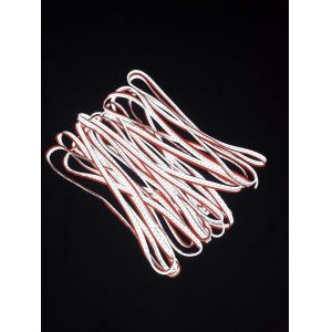 Black Reflective Piping For Clothing Class 2 Polyester T/C Yarn colorful