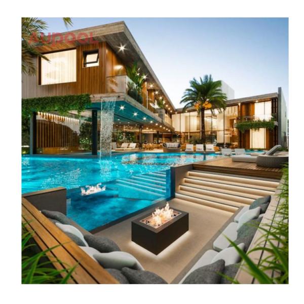 Buy Customized Polished Wall Panels Plexiglass Thick Acrylic Swimming Pools for Outdoor at wholesale prices