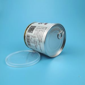 Cardboard Paper Composite Cans Recyclable Tube Box For Food