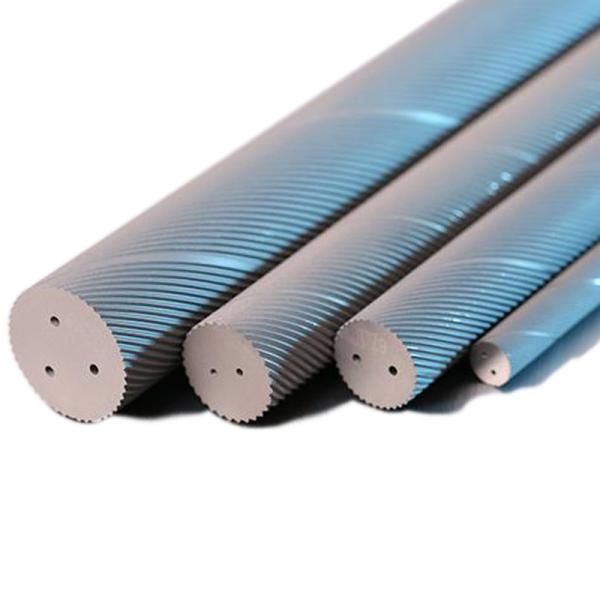 Buy Solid Tungsten Carbide Material Three Spiral Hole Rods 30 Degree at wholesale prices