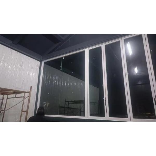 EcoBreath Sustainable Folding Window with Built-in Air Purifying Moss Panels for Urban Pollution Reduction