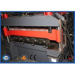 GI Steel Metal Deck Roll Forming Machine With Movable Control Box