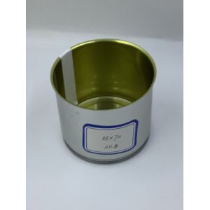 65mm Standardized Food Tin Can | D65*H70mm Specification 211# Caliber