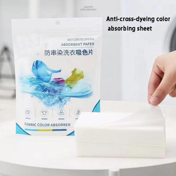 Color Master Color Absorber Sheets Paper Aundry Anti Cross Dye Absorbing Laundry Sheets