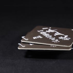 China CMYK Hanging Paper Air Freshener Four Color Printing on sale