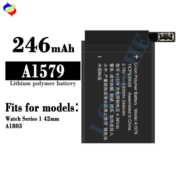 Replacement Smart Watch S1 42mm A1579 Battery A1579 Battery For Apple Watch Series 1 A1803 battery