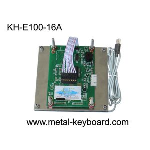 Rugged Stainless Steel Industrial Numeric Keypad with 16 Keys for Check - in