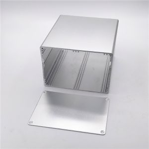 120*83*130mm Squre Aluminum Extrusion Enclosure With End Plate