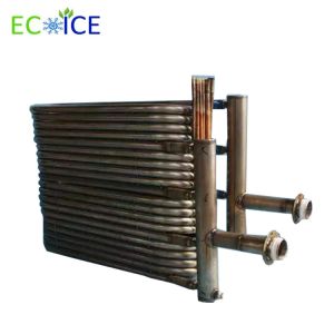 Spiral Double Copper Tube Heat Exchanger Manufacturer for Pool Heater Air
