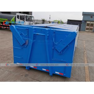 Sinotruk 10t Hook Lift Garbage Truck With Hydraulic Tipping Box