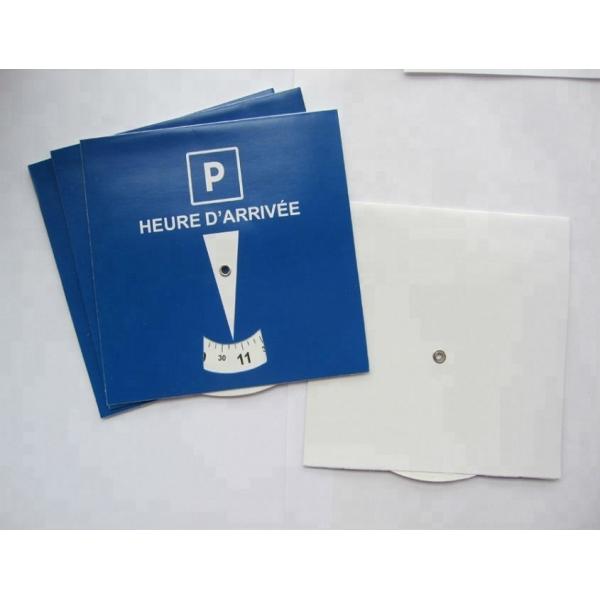 Buy Eco-Friendly Paper Cardboard Car Parking Disk for 150*150mm Vehicles at wholesale prices