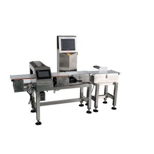 SUS 304 Combined Metal Detector And Check Weigher Integrated Industrial Machine