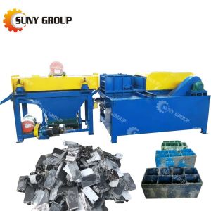 Advanced Car Lead Acid Battery Crushing And Separation Recycling Equipment