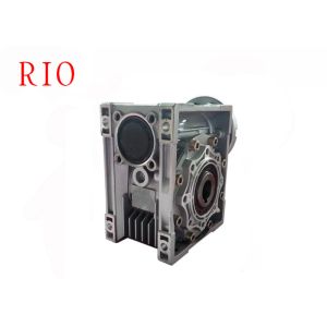 High Load Capacity Aluminum Worm Gear Reducer Rv63 With Efficient Heat Radiation