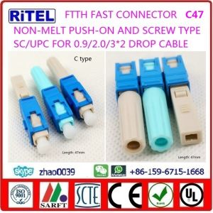 FTTH BUTT JOINT 1-cable(1F or 2F) to 1-cable(1F or 2F) for drop fiber optic