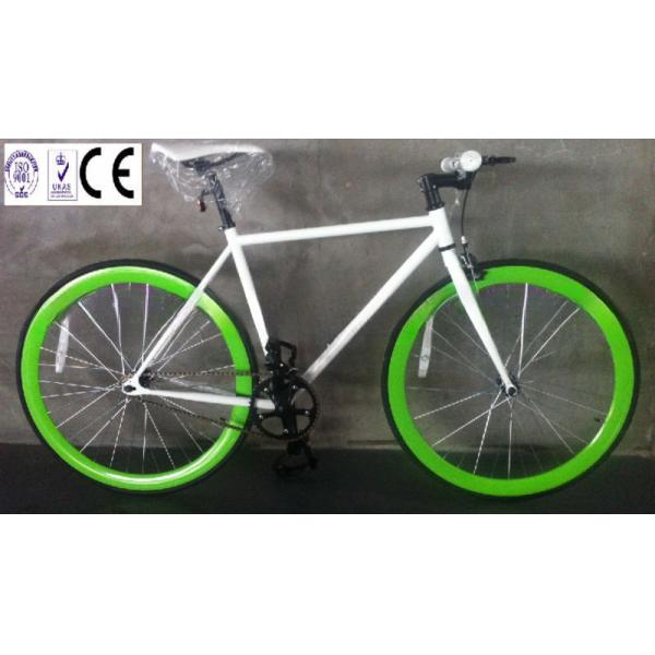 Aluminium LASCO 46T Fixed Gear Single Speed Track Bicycle with Aluminum Alloy