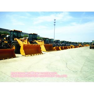 Front End Construction Wheel Loader ZL50GN 5 Tons Bucket Capacity 3 - 4.5m3