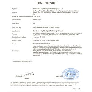 Shenzhen C-Fly Intelligent Technology Co., Ltd. Certifications