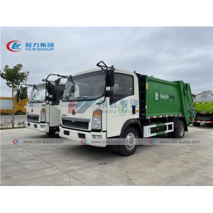 6m3 Waste Compactor Truck