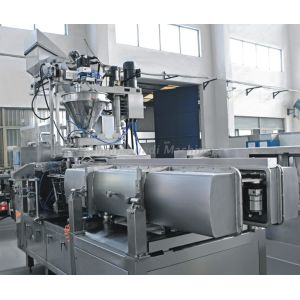 Multi Function Liquid Vacuum Packing Machine , Sachet Premade Pouch Filling