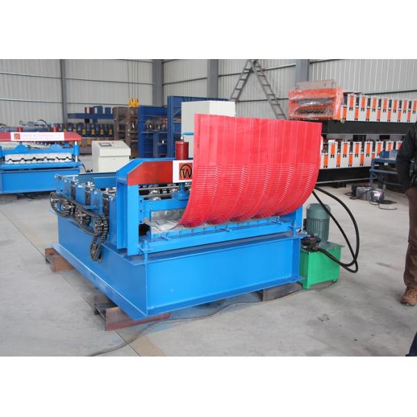 32 / 1000 Box Profile 0.5 Thick Galvanized Roof Sheet Roof Roll Forming Machine