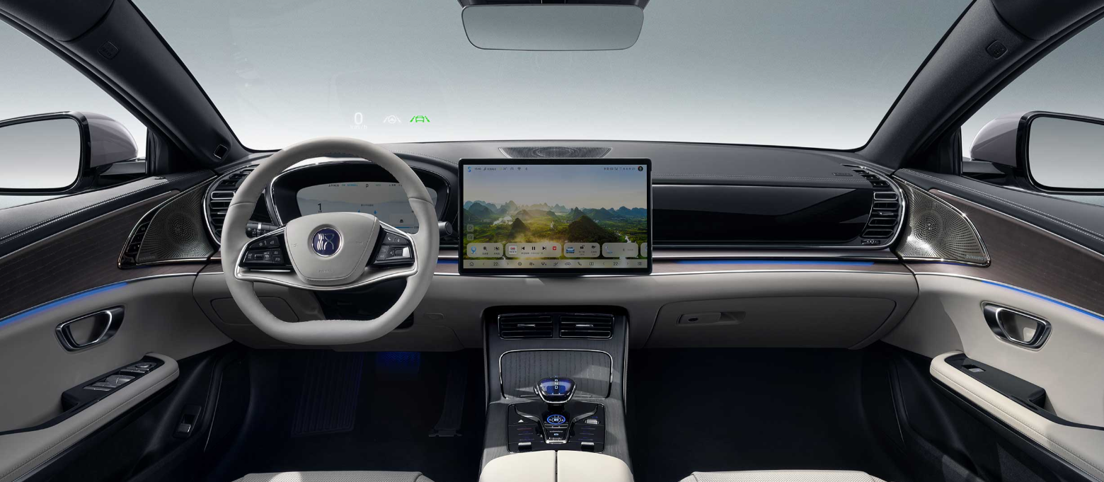 Ride-Hailing Vehicle Passenger Car Rental Vehicle Han EV 605km Navigator Edition