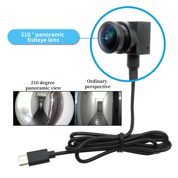 Buy OTG Audio Micro USB Camera, Mini CCTV Surveillance Type-C Interface External Camera at wholesale prices