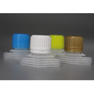 PE Recipe Capsule Plastic Spout Caps Diameter 16mm OEM Service