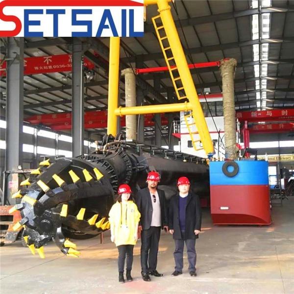 16inch Mud Cutter Suction Dredger with Diesel Engine and US Currency Total Depth