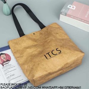 Untearable Washable Promotional Recycled Custom Logo Printed Waterproof Washable