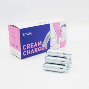 Quality 9g Whipped N2O Cream Charger For Dessert Tool OEM Acceptable for sale