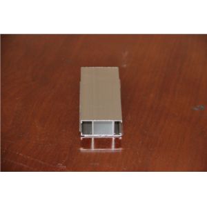 Electrophoretic Coated Aluminum Window Extrusion Profiles , Aluminum Framing