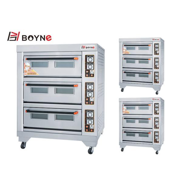 Buy 19.8kw Commercial Bakery Kitchen Equipment Six Tray Electric Baking Oven at wholesale prices