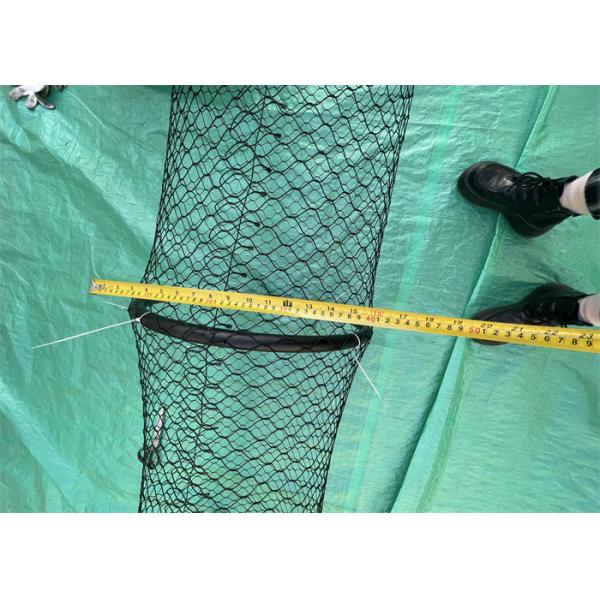 Tube Shape Wire Rope Mesh Diameter 500mm Length 25m