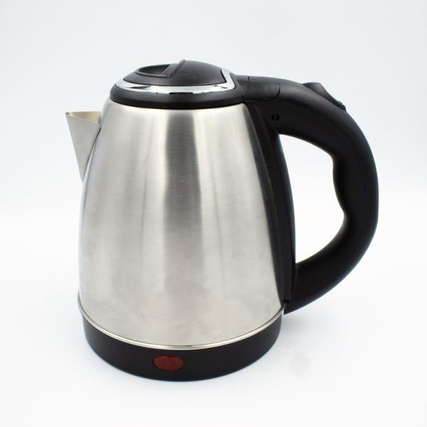Buy Fashionable Metal Electric Tea Kettle Dust Proof Cover Water Boiling Kettle at wholesale prices