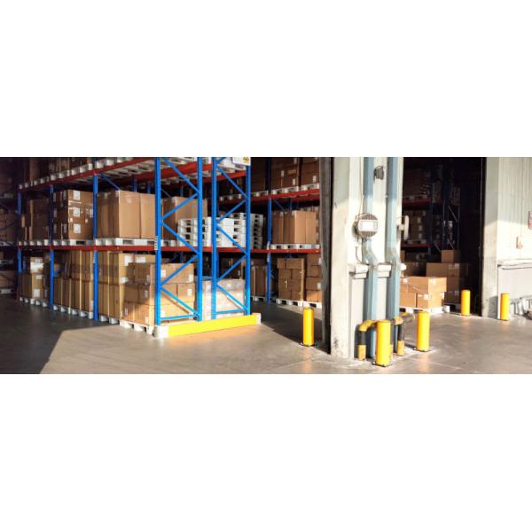 Polymer Ground Safety Barrier Warehouse Safety Barrier Traffic Guardrails