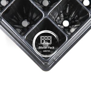 50 Cell Plastic Germination Trays Durable Seed Starter Plug Tray for Efficient