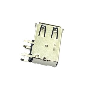 4Pin USB2.0 A Female DIP Connector Socket 90 Degrees
