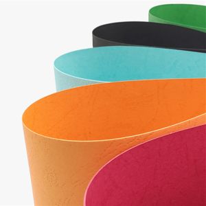 Embossed Leather Grain 180gsm Binding Cover Embossed Paper