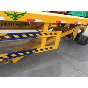 SINOTERCEL 40 Ft Flatbed Trailer 40 Feet Aluminum Flatbed Trailer